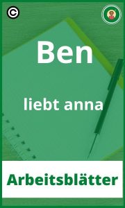 Ben liebt anna PDF Arbeitsblätter