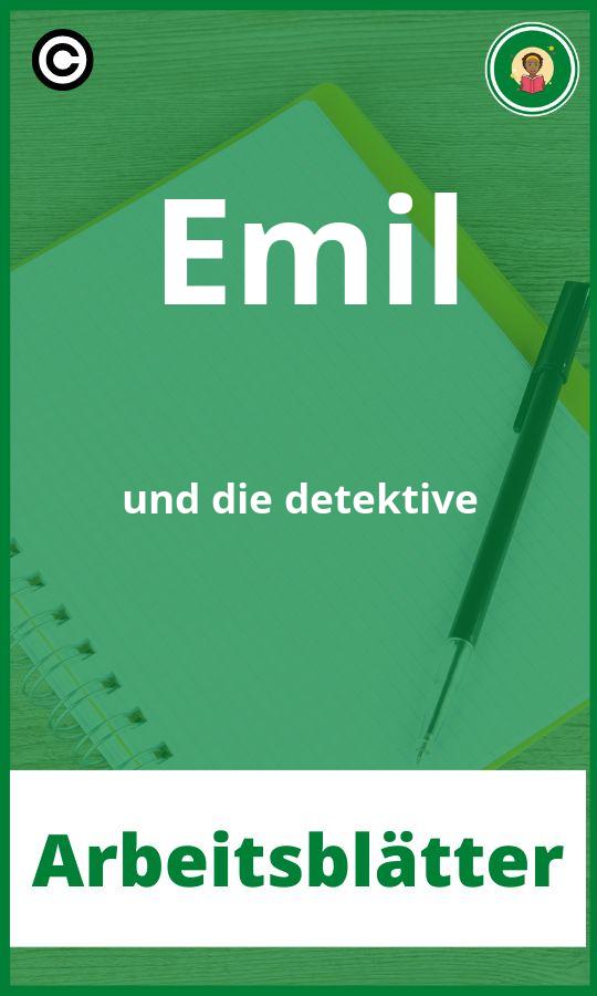 Arbeitsblätter Emil und die detektive PDF