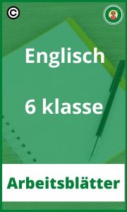 Englisch 6 klasse PDF Arbeitsblätter