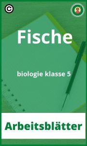 Arbeitsblätter Fische biologie klasse 5 PDF