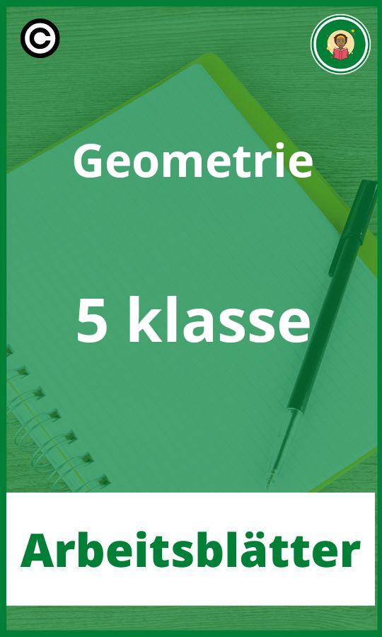 Arbeitsblätter Geometrie 5 klasse PDF