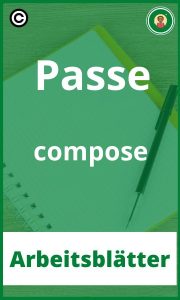 Passe compose PDF Arbeitsblätter
